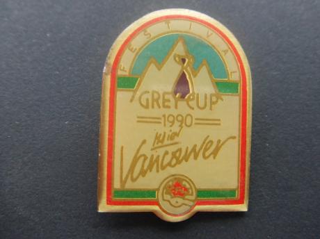 Grey Cup 1990 Vancouver Canadese voetbal en festifal